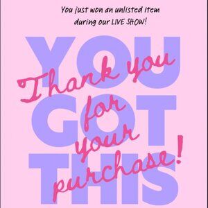 LIVE SHOW UNLISTED ITEM